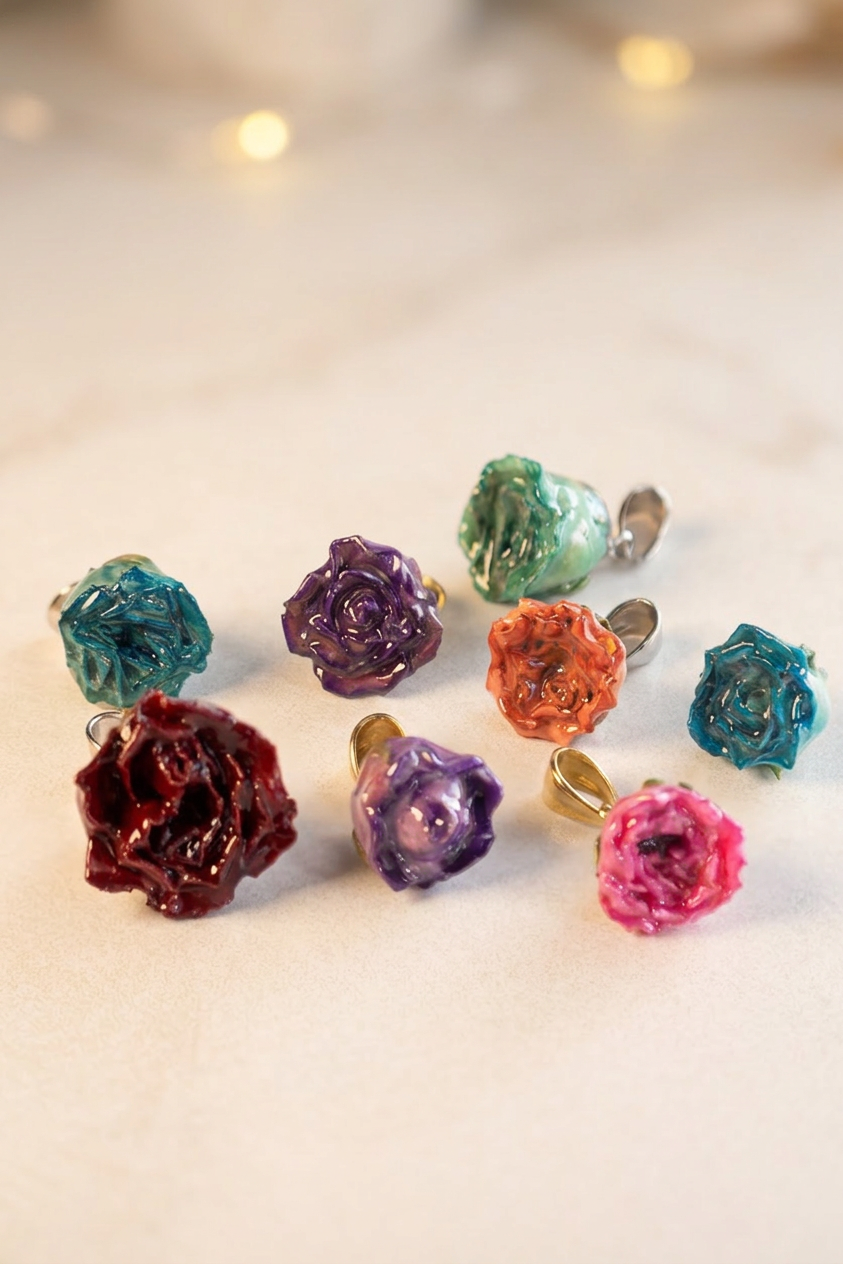Charm Rosa eterna