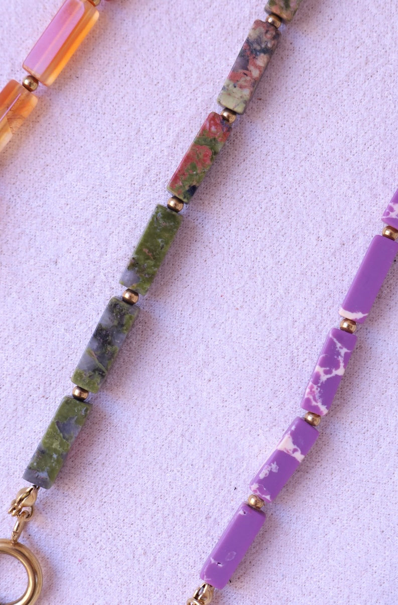 Collana pietre