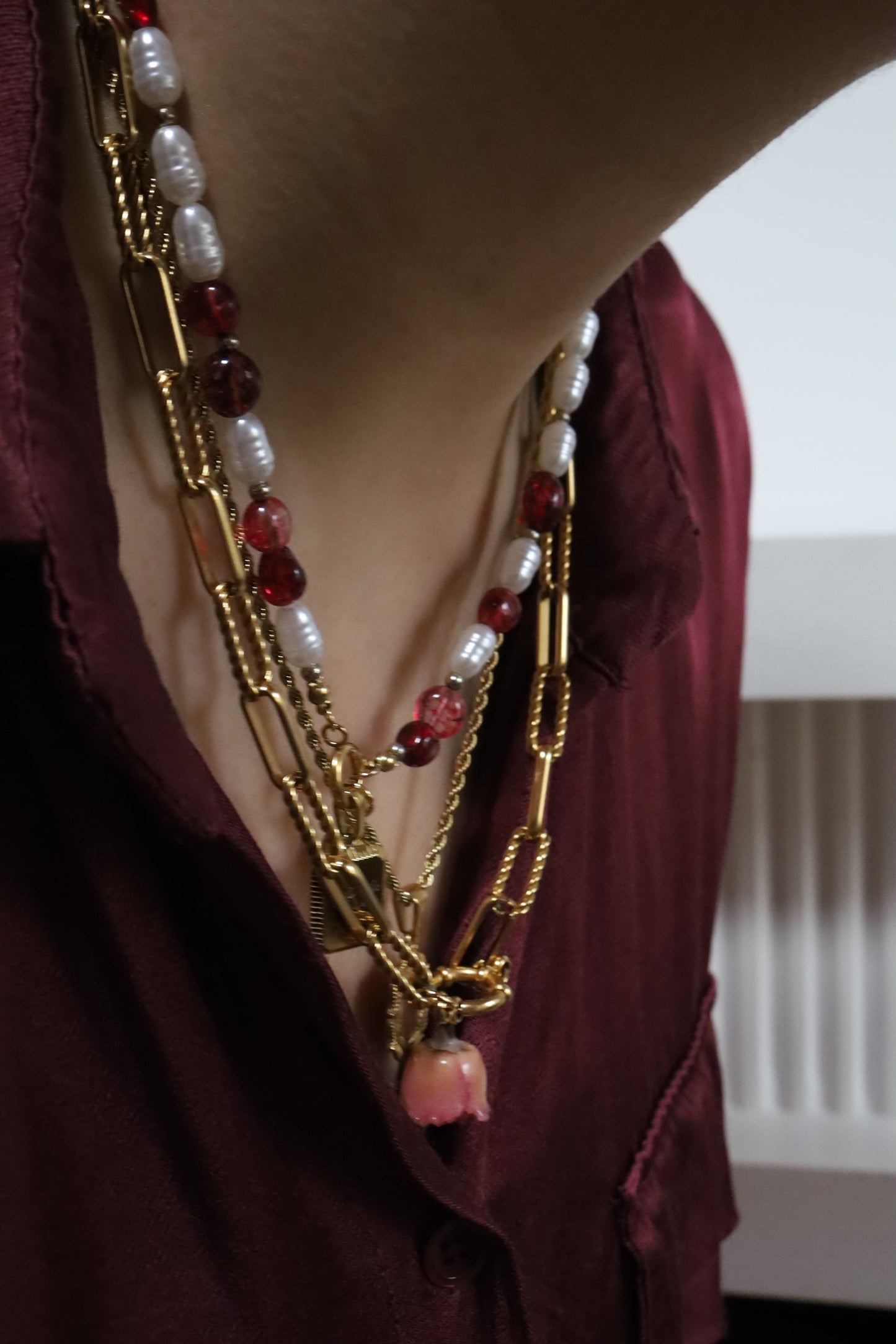 Charm Rosa eterna