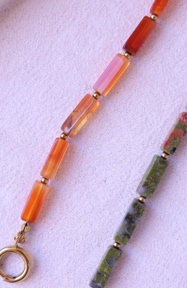Collana pietre