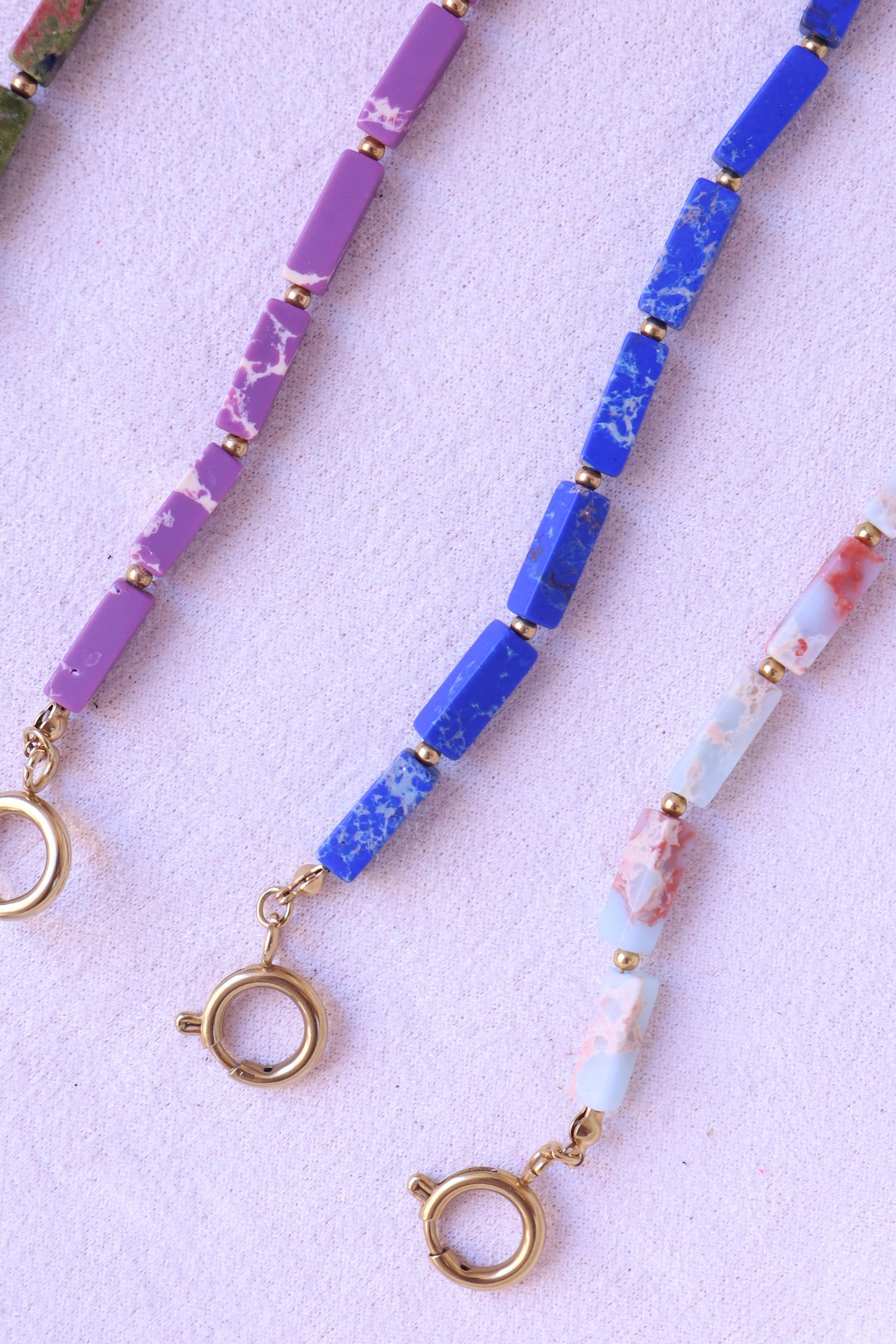 Collana pietre