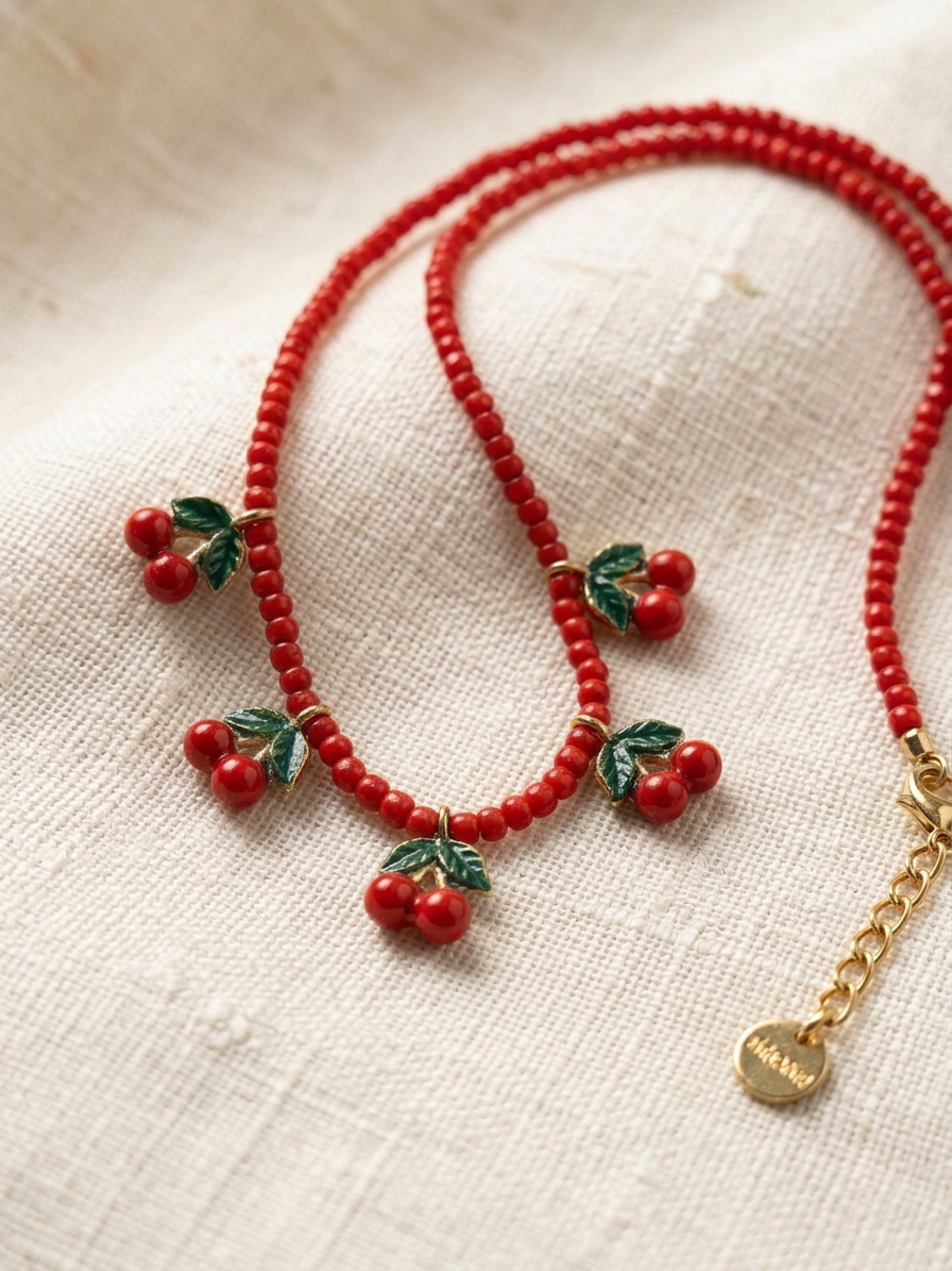 Collana Ciliegia