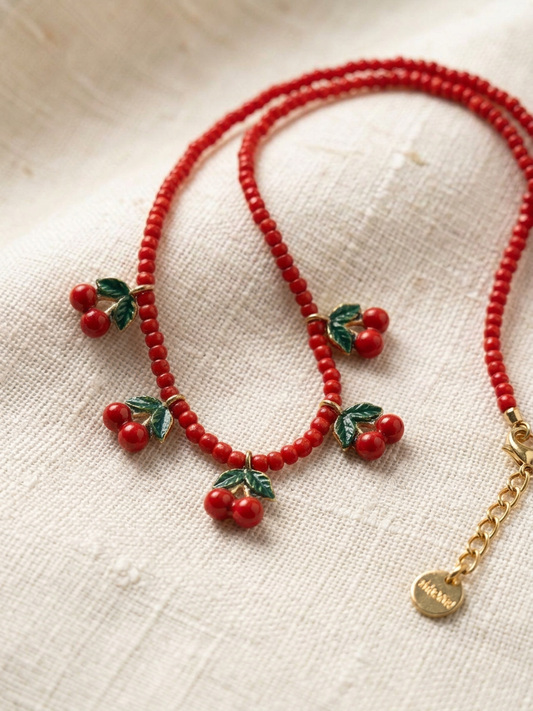 Collana Ciliegia