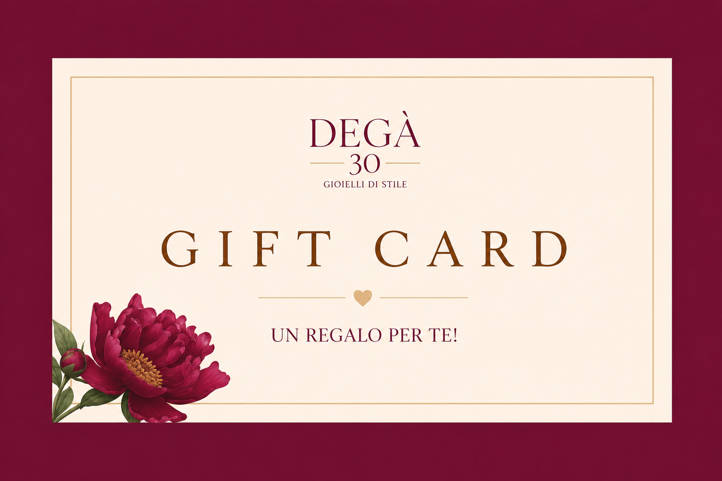 Gift card - Buono regalo